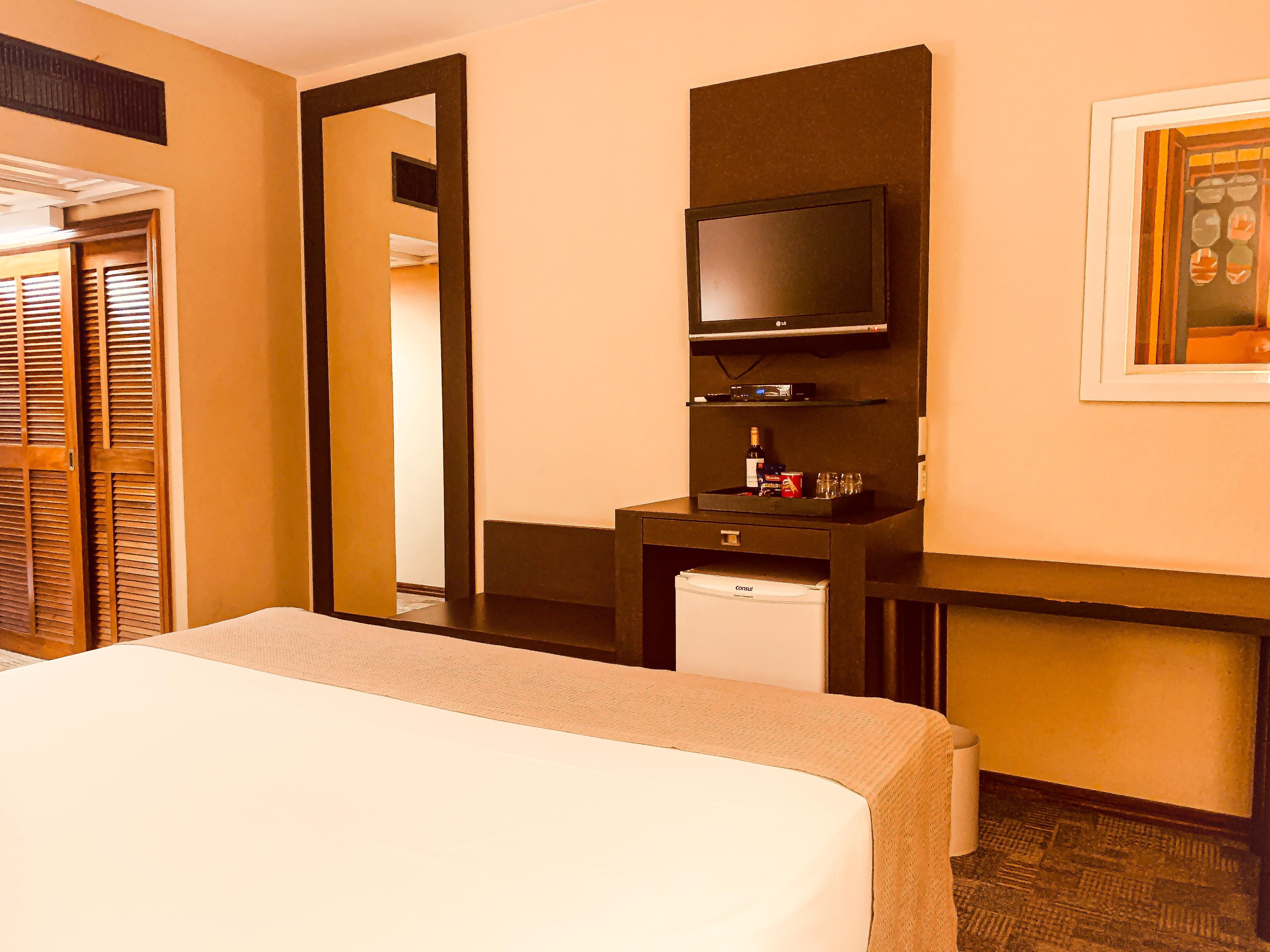 Ouro Minas Hotel Belo Horizonte, Dolce By Wyndham Exterior foto A room at the hotel